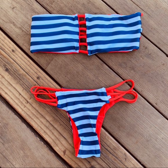 MARINE ♡ Printed Bikini Set - Picture 7 of 8